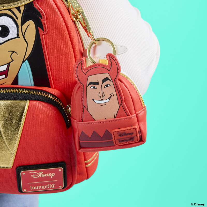 THE EMPEROR'S NEW GROOVE GOOD & BAD KRONK REVERSIBLE LOUNGEFLY BAG CHARM