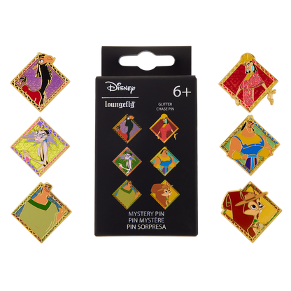 THE EMPEROR'S NEW GROOVE LOUNGEFLY MYSTERY PINS