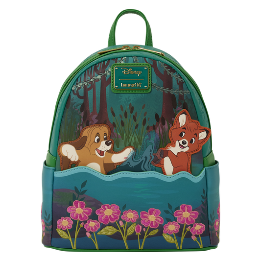 THE FOX AND THE HOUND LOUNGEFLY MINI BACKPACK