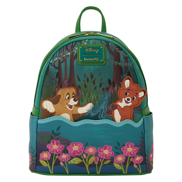 THE FOX AND THE HOUND LOUNGEFLY MINI BACKPACK
