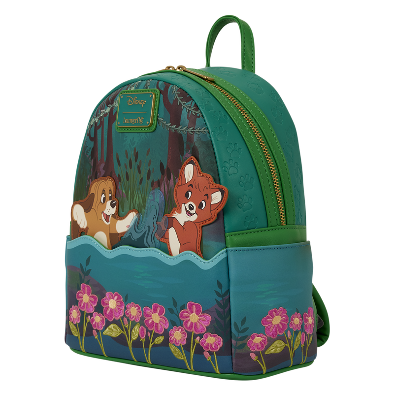 THE FOX AND THE HOUND LOUNGEFLY MINI BACKPACK