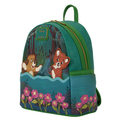 THE FOX AND THE HOUND LOUNGEFLY MINI BACKPACK