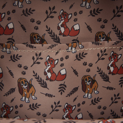 THE FOX AND THE HOUND LOUNGEFLY MINI BACKPACK