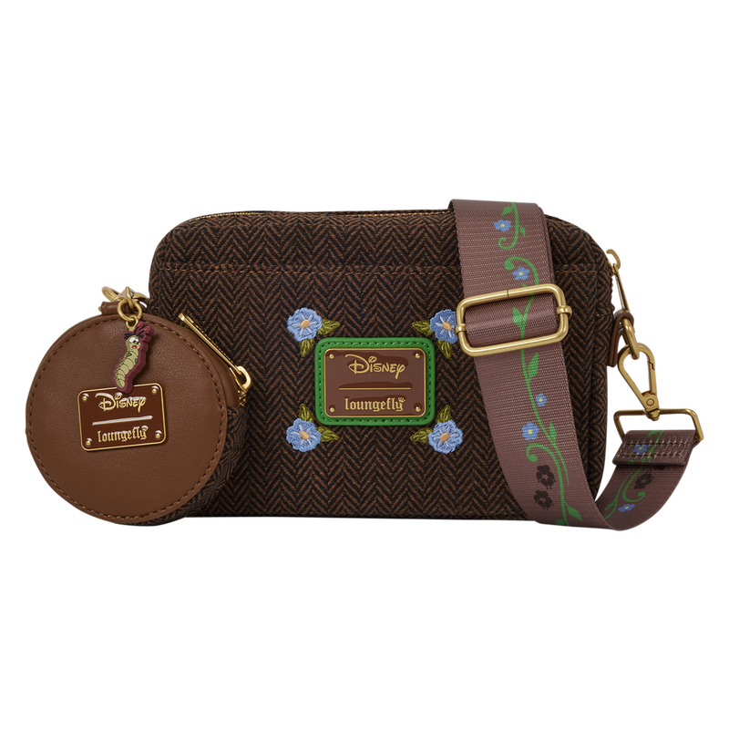 THE FOX AND THE HOUND TOD & COPPER LOUNGEFLY SLING CROSSBODY BAG WITH COIN BAG