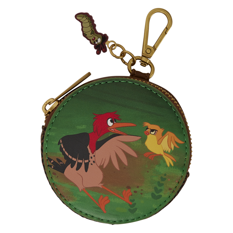 THE FOX AND THE HOUND TOD & COPPER LOUNGEFLY SLING CROSSBODY BAG WITH COIN BAG