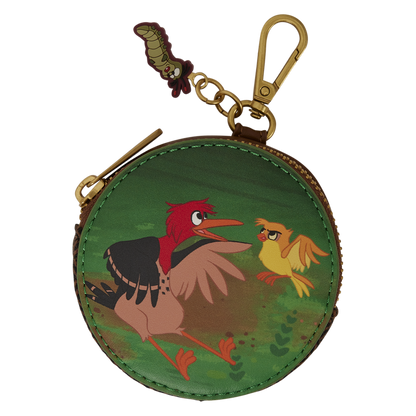 THE FOX AND THE HOUND TOD & COPPER LOUNGEFLY SLING CROSSBODY BAG WITH COIN BAG