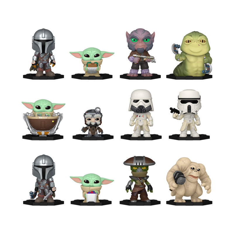 THE MANDALORIAN & GROGU FUNKO MYSTERY MINIS BLIND BOX