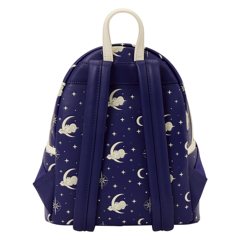 THE NIGHTMARE BEFORE CHRISTMAS JACK SKELLINGTON & SALLY NIGHT SKY LOUNGEFLY MINI BACKPACK