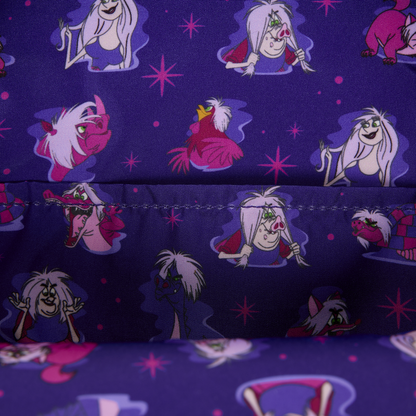 THE SWORD IN THE STONE MADAM MIM DRAGON COSPLAY LOUNGEFLY MINI BACKPACK