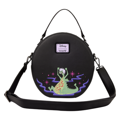 THE SWORD IN THE STONE MADAM MIM LENTICULAR LOUNGEFLY CROSSBODY BAG