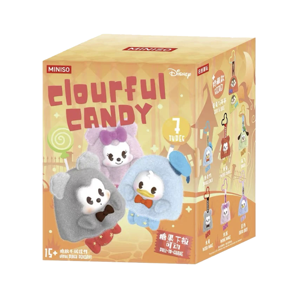 DISNEY MICKEY & FRIENDS COLORFUL CANDY MINISO BLIND BOX