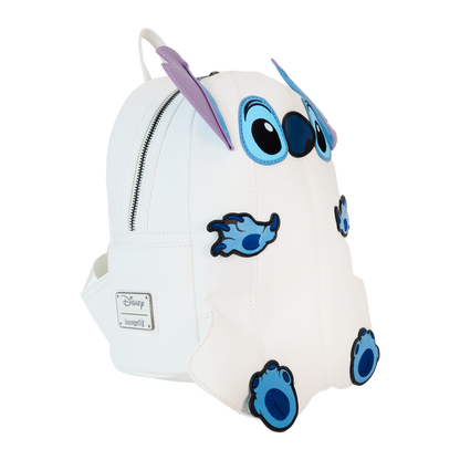 LILO & STITCH GHOST STITCH GLOW-IN-THE-DARK LOUNGEFLY MINI BACKPACK