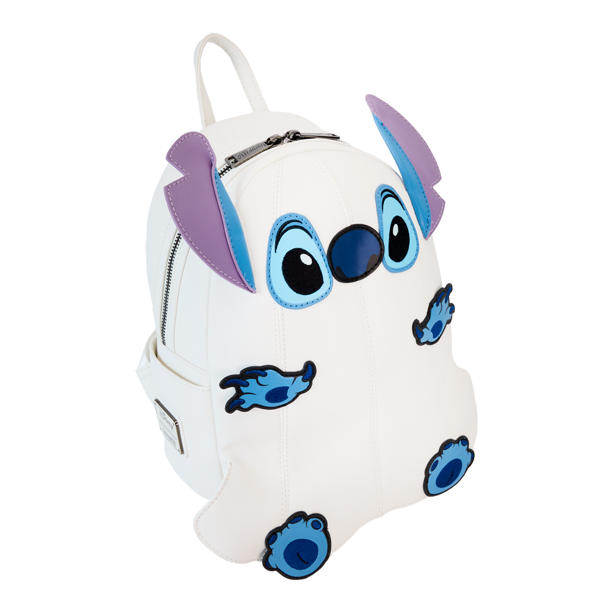 LILO & STITCH GHOST STITCH GLOW-IN-THE-DARK LOUNGEFLY MINI BACKPACK