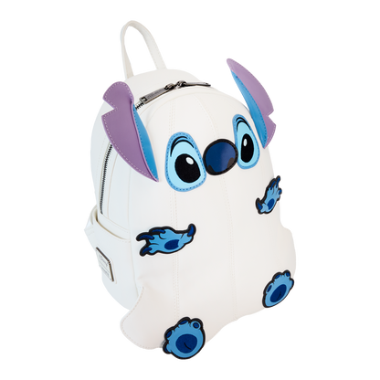 LILO & STITCH GHOST STITCH GLOW-IN-THE-DARK LOUNGEFLY MINI BACKPACK