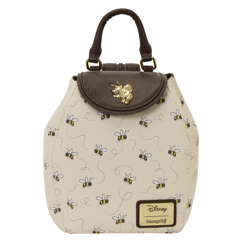 WINNIE THE POOH ALL-OVER PRINT LOUNGEFLY MICRO MINI BACKPACK