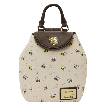 WINNIE THE POOH ALL-OVER PRINT LOUNGEFLY MICRO MINI BACKPACK
