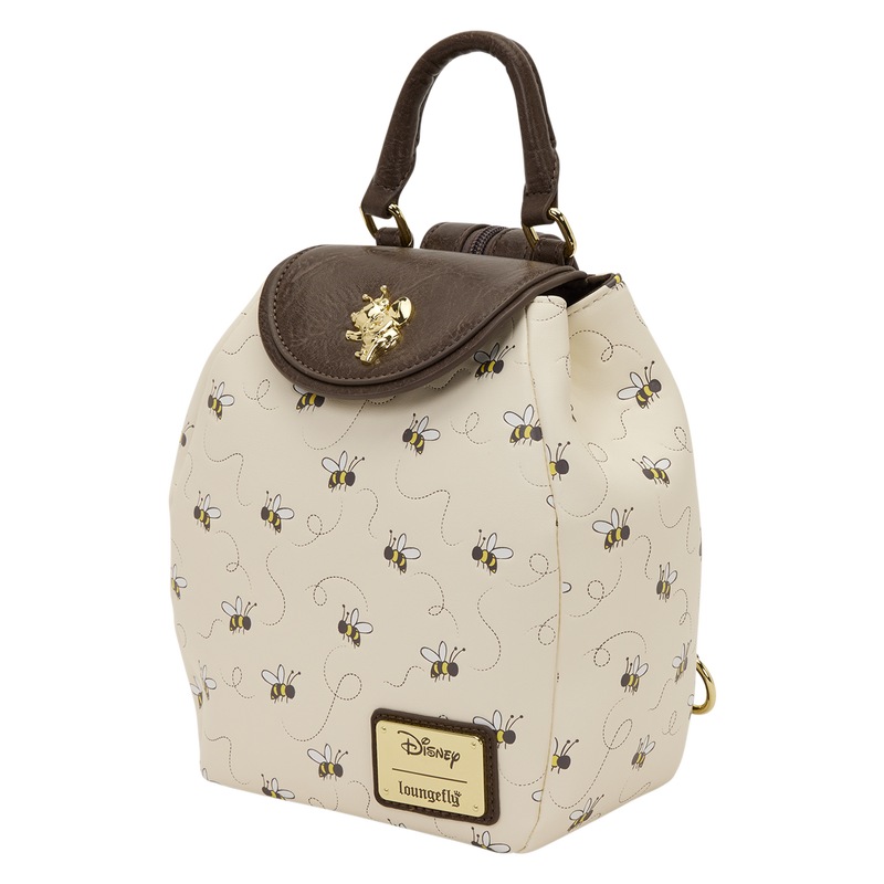 WINNIE THE POOH ALL-OVER PRINT LOUNGEFLY MICRO MINI BACKPACK