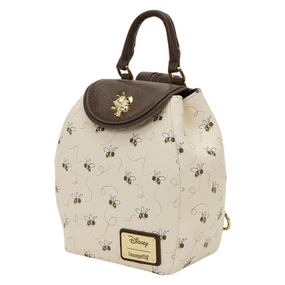 WINNIE THE POOH ALL-OVER PRINT LOUNGEFLY MICRO MINI BACKPACK