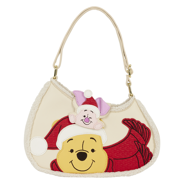WINNIE THE POOH AND PIGLET HOLIDAY LOUNGEFLY CROSSBODY BAG