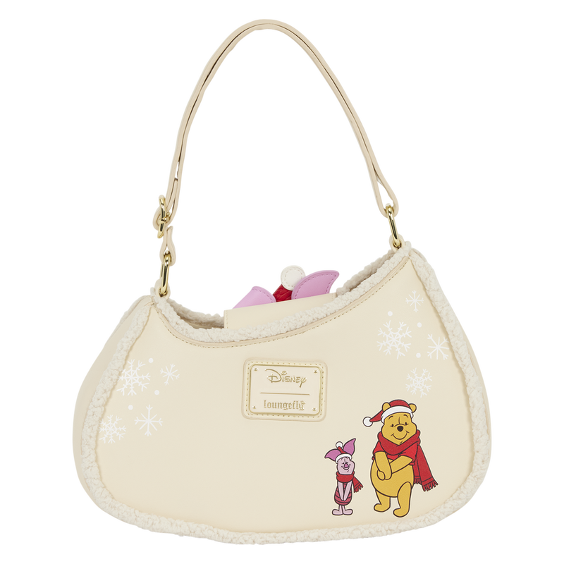 WINNIE THE POOH AND PIGLET HOLIDAY LOUNGEFLY CROSSBODY BAG