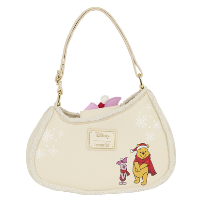 WINNIE THE POOH AND PIGLET HOLIDAY LOUNGEFLY CROSSBODY BAG