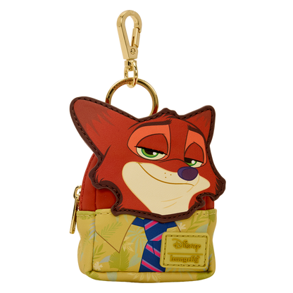 Nick Zootopia 2 loungefly bag charms on a white background