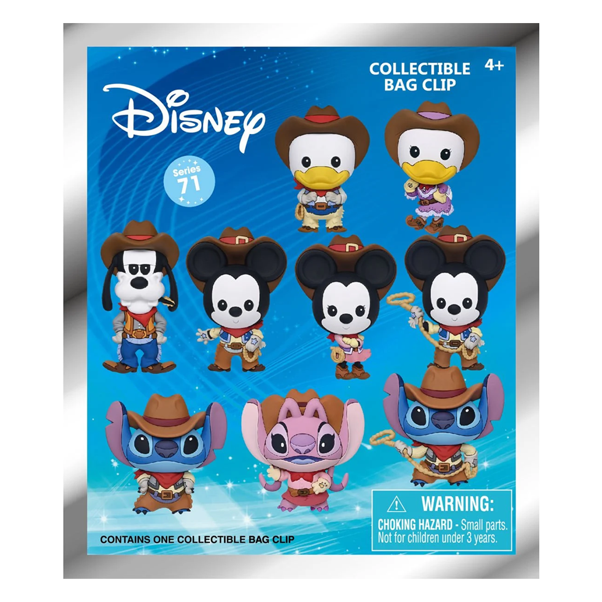 DISNEY CLASSIC WESTERN MYSTERY BAG CLIPS