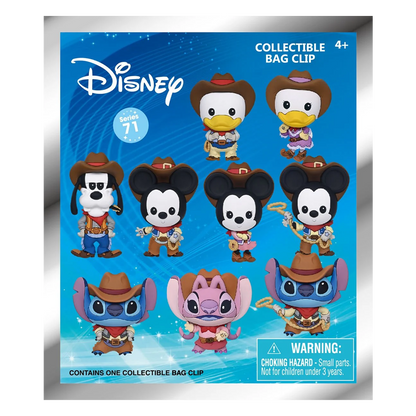 DISNEY CLASSIC WESTERN MYSTERY BAG CLIPS