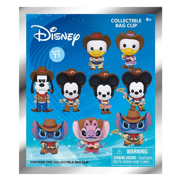 DISNEY CLASSIC WESTERN MYSTERY BAG CLIPS
