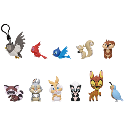 DISNEY WOODLAND CREATURES 3D MYSTERY BAG CLIPS