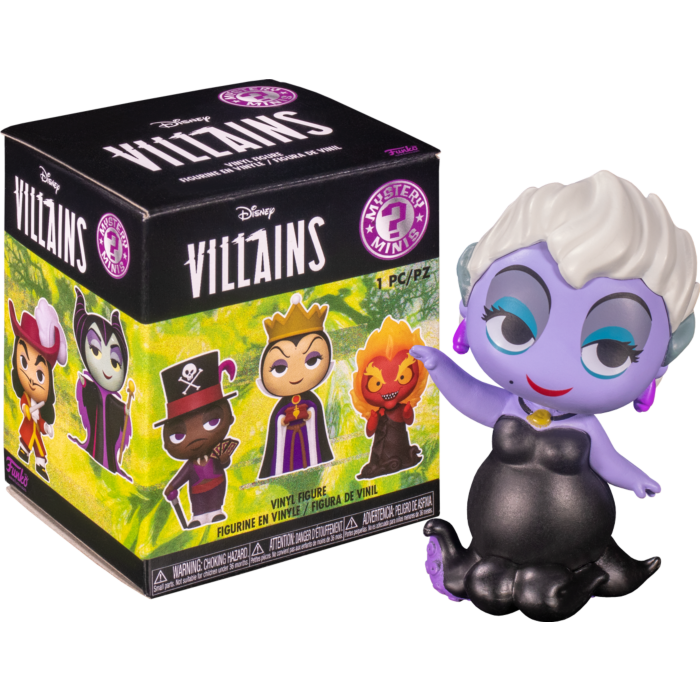 Disney Villains figurine with packaging on a white background