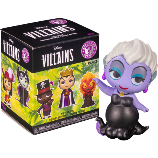 Disney Villains figurine with packaging on a white background