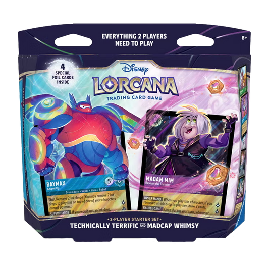 DISNEY LORCANA HYPERIA CITY 2-PLAYER STARTER SET TRADING CARD GAME