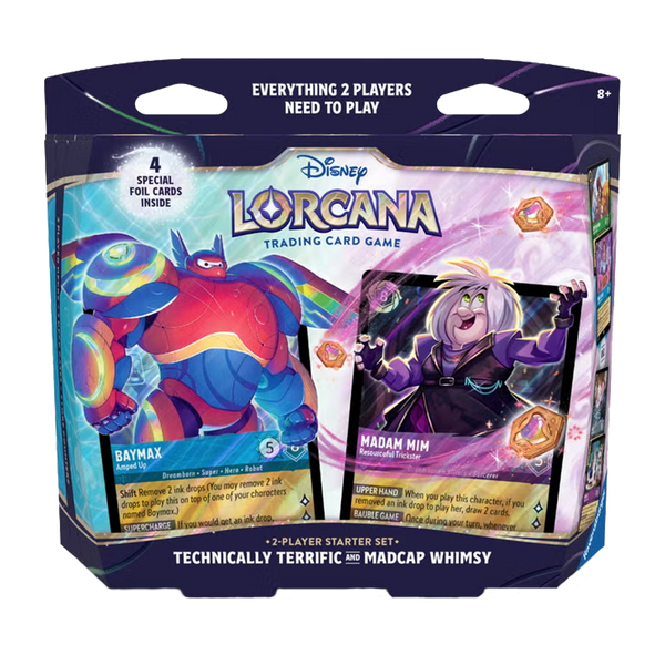 DISNEY LORCANA HYPERIA CITY 2-PLAYER STARTER SET TRADING CARD GAME