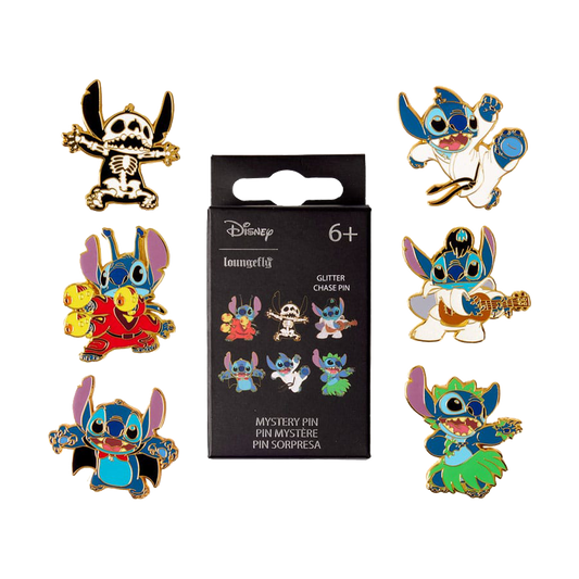 DISNEY LILO & STITCH COSTUMES LOUNGEFLY MYSTERY PINS