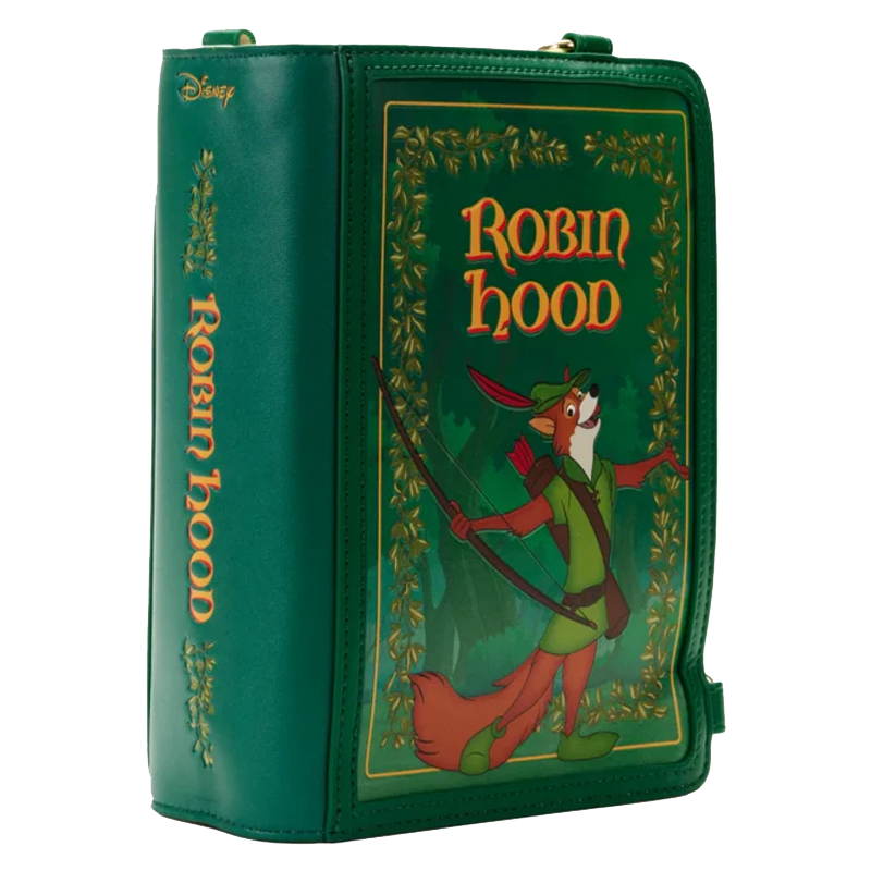 ROBIN HOOD CLASSIC BOOK CONVERTIBLE LOUNGEFLY CROSSBODY BAG