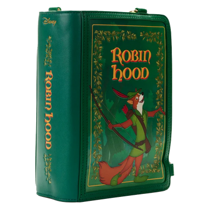 ROBIN HOOD CLASSIC BOOK CONVERTIBLE LOUNGEFLY CROSSBODY BAG