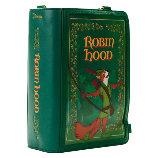 ROBIN HOOD CLASSIC BOOK CONVERTIBLE LOUNGEFLY CROSSBODY BAG