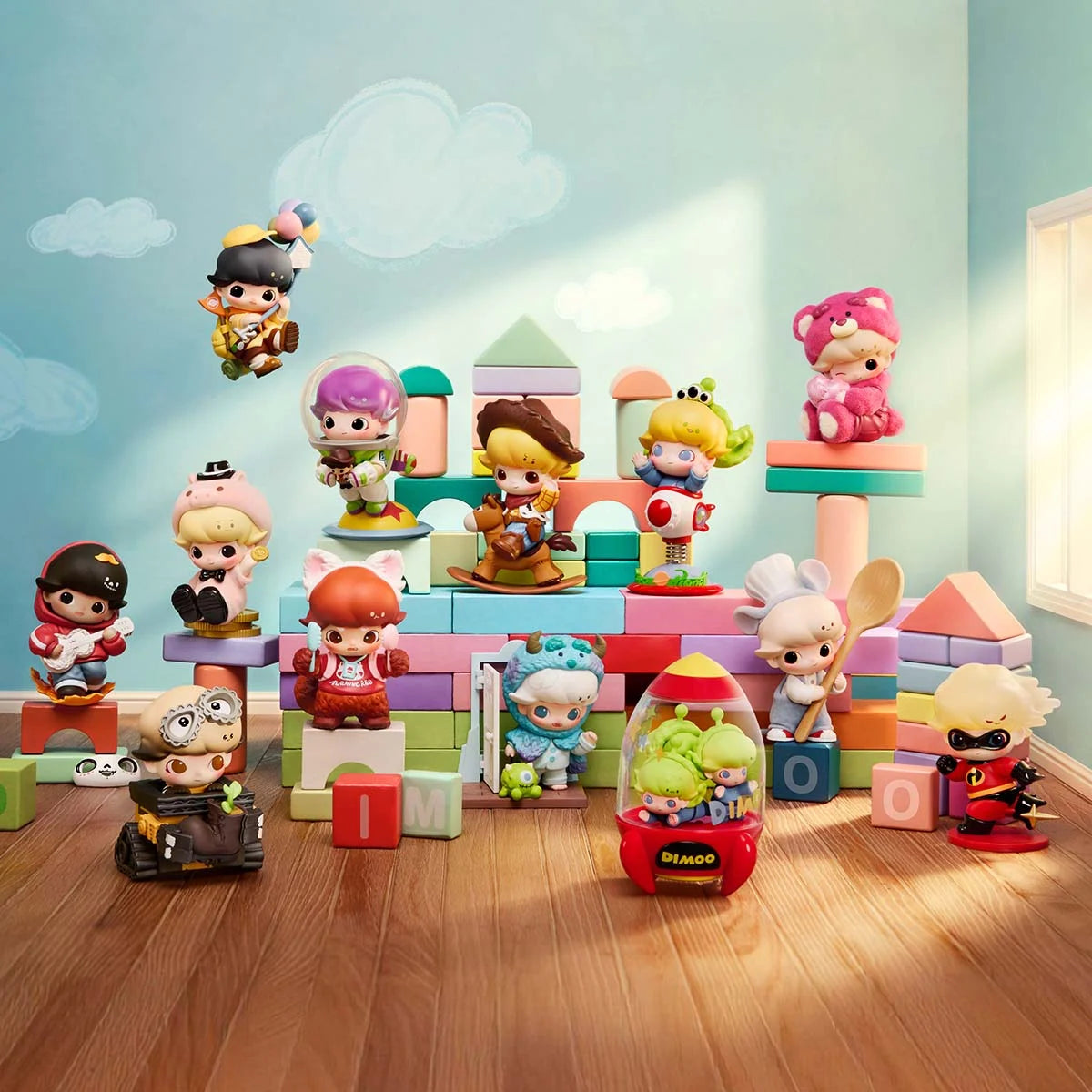 DIMOO WORLD X PIXAR SERIES POPMART BLIND BOX