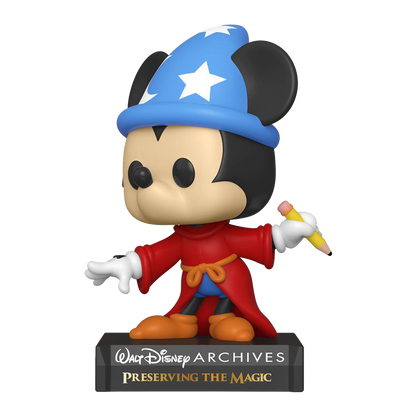 FUNKO POP! SORCERER MICKEY WALT DISNEY ARCHIVES