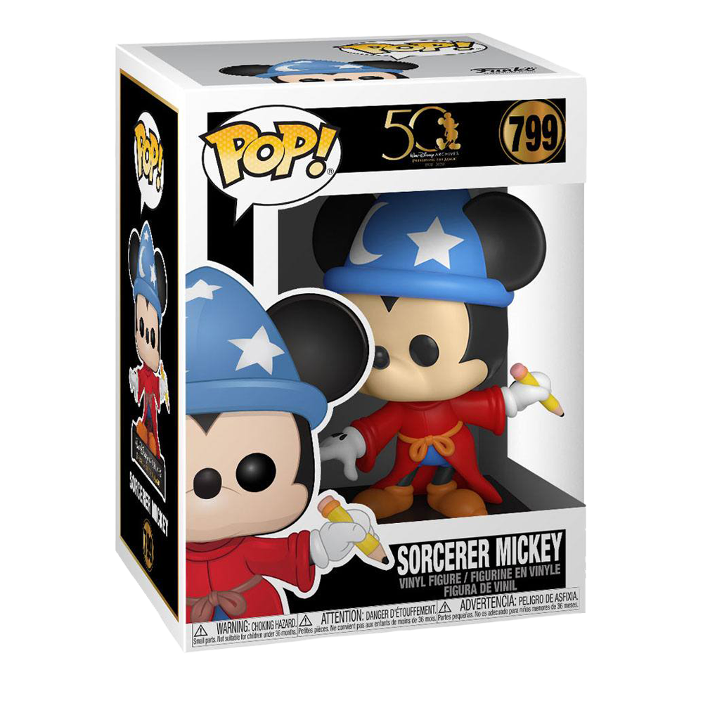 FUNKO POP! SORCERER MICKEY WALT DISNEY ARCHIVES
