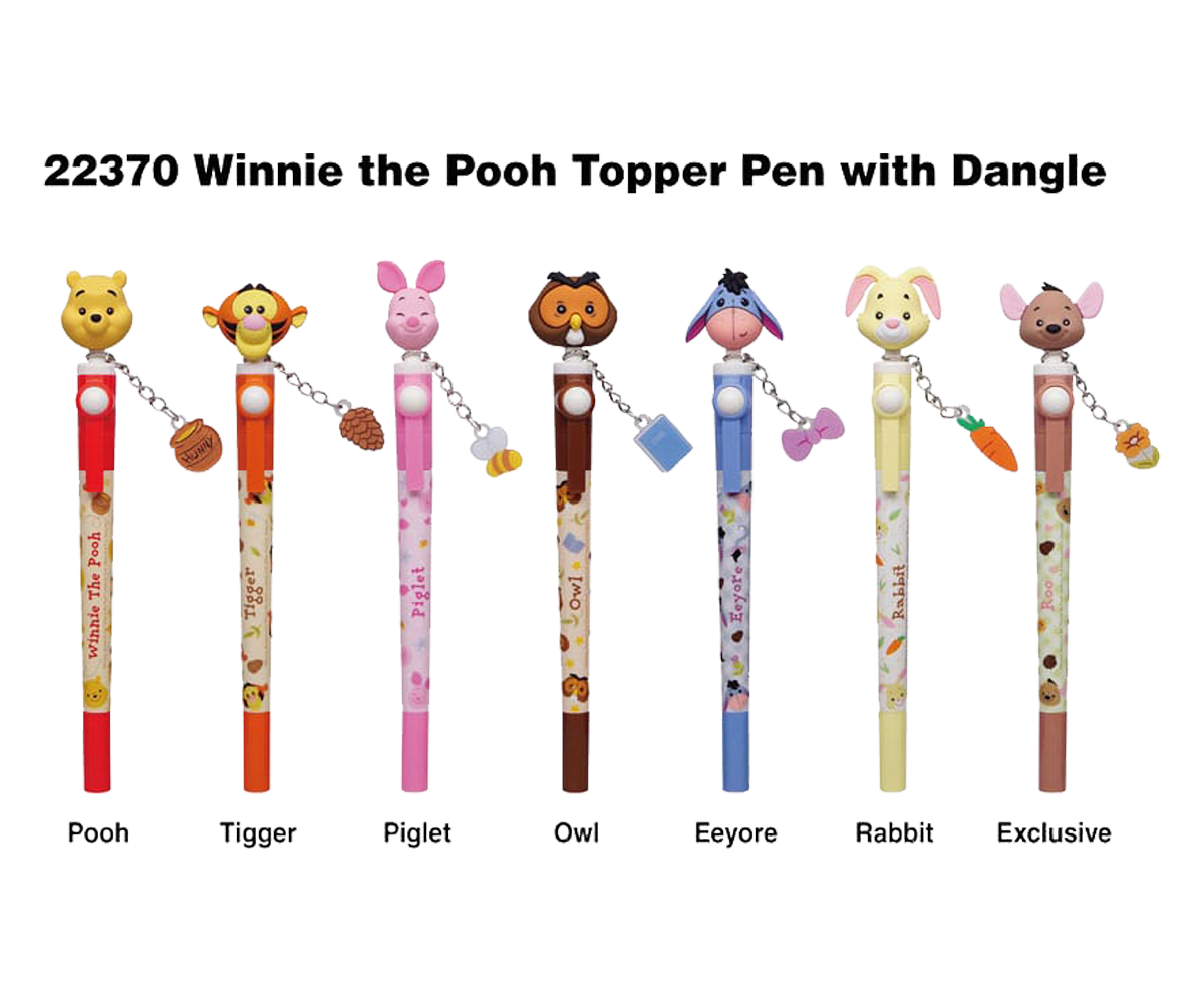 WINNIE THE POOH 3D TOPPER SPINNING PEN BLIND BOX