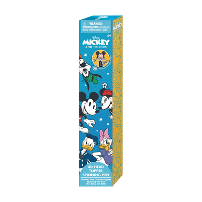 MICKEY & FRIENDS 3D TOPPER SPINNING PIN BLIND BOX