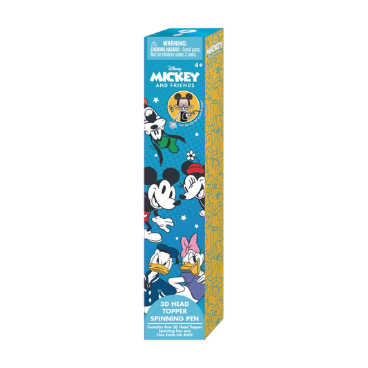 MICKEY & FRIENDS 3D TOPPER SPINNING PIN BLIND BOX
