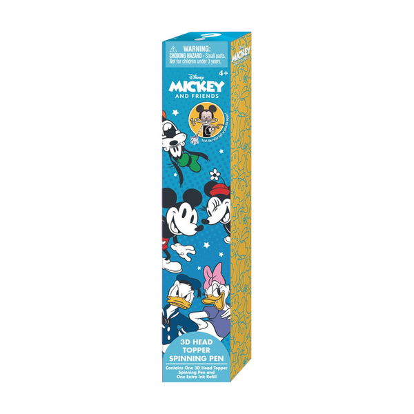 MICKEY & FRIENDS 3D TOPPER SPINNING PEN BLIND BOX