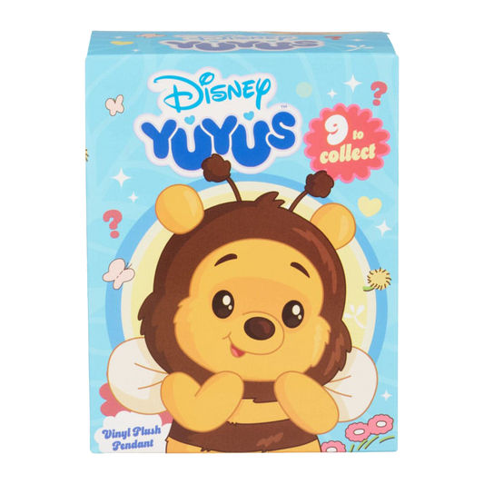 Box of Disney Yuyu's featuring Winnie the Pooh on a blue background