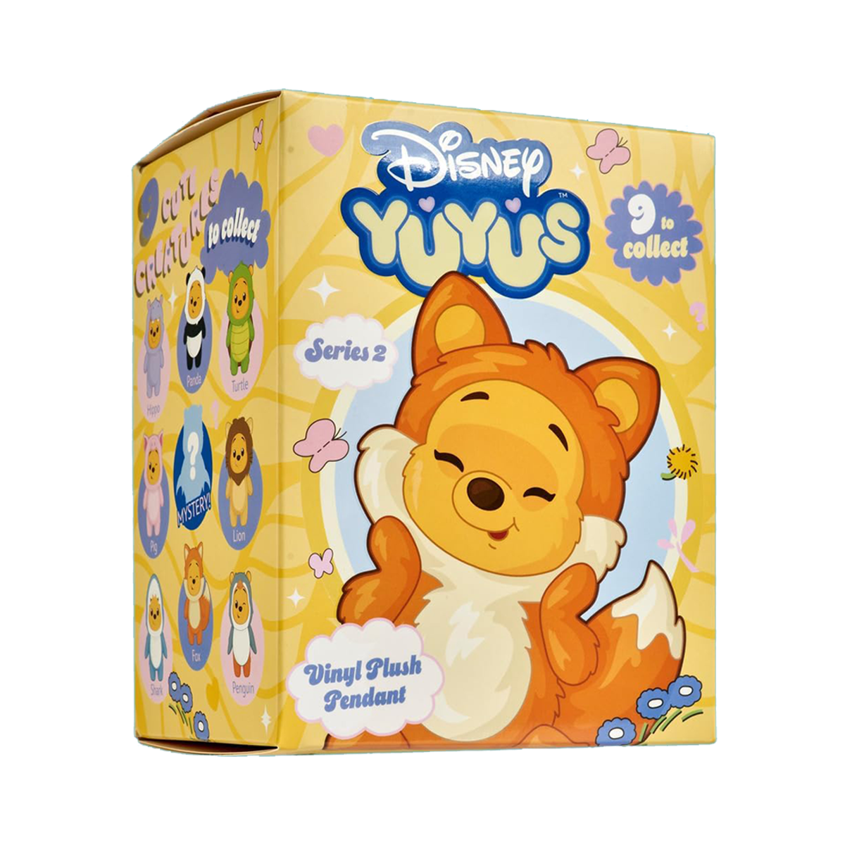 DISNEY YUYU WINNIE THE POOH SERIES 2 PLUSH BLIND BOX